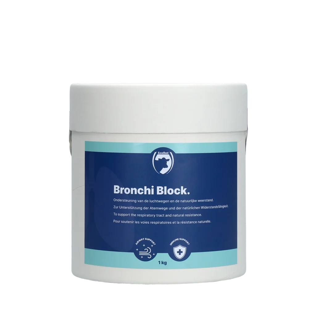 Supliment nutritiv cu plante pentru viței și miei, 1 kg – Excellent Bronchi Block - imagine 1