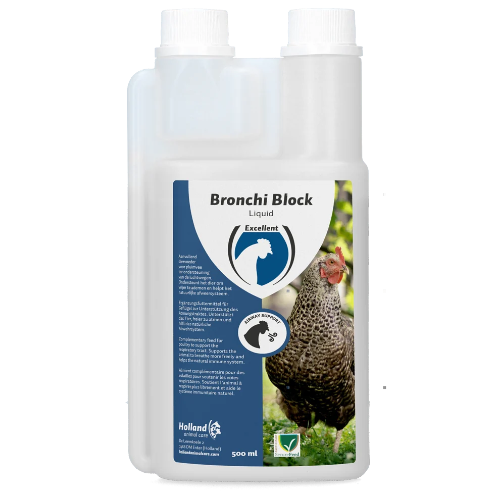Supliment furajer Bronchi Block pentru păsări de curte, cu eucalipt, 500 ml - imagine 1