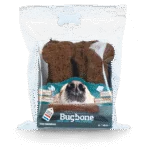 Gustare pentru câini cu proteine din insecte, 6 bucăți de 45 g – Bugbone Large