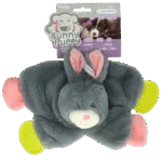 Jucărie de pluș pentru câini, iepuraș cu chițăitor pentru căței – Bunny Puppy Crunchy Chew