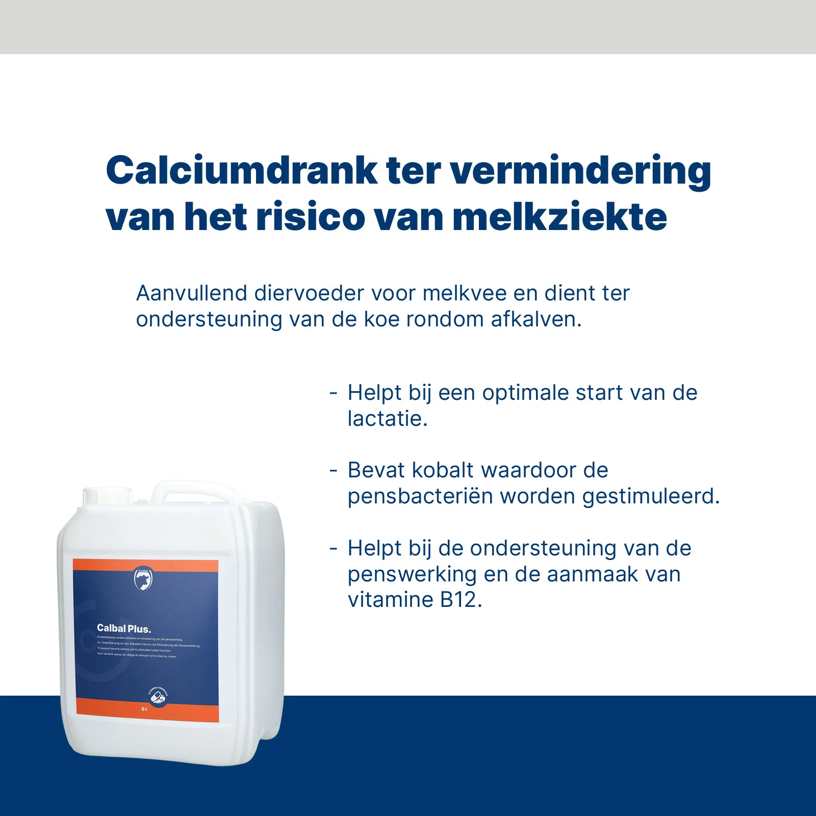 Băutură cu calciu pentru vaci de lapte în perioada fătării – Excellent Calbal Plus - imagine 3