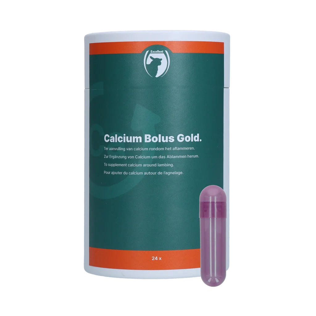 Bolus cu calciu pentru oi și capre, 24 bucăți – Excellent Sheep Calcium Bolus Gold - imagine 1