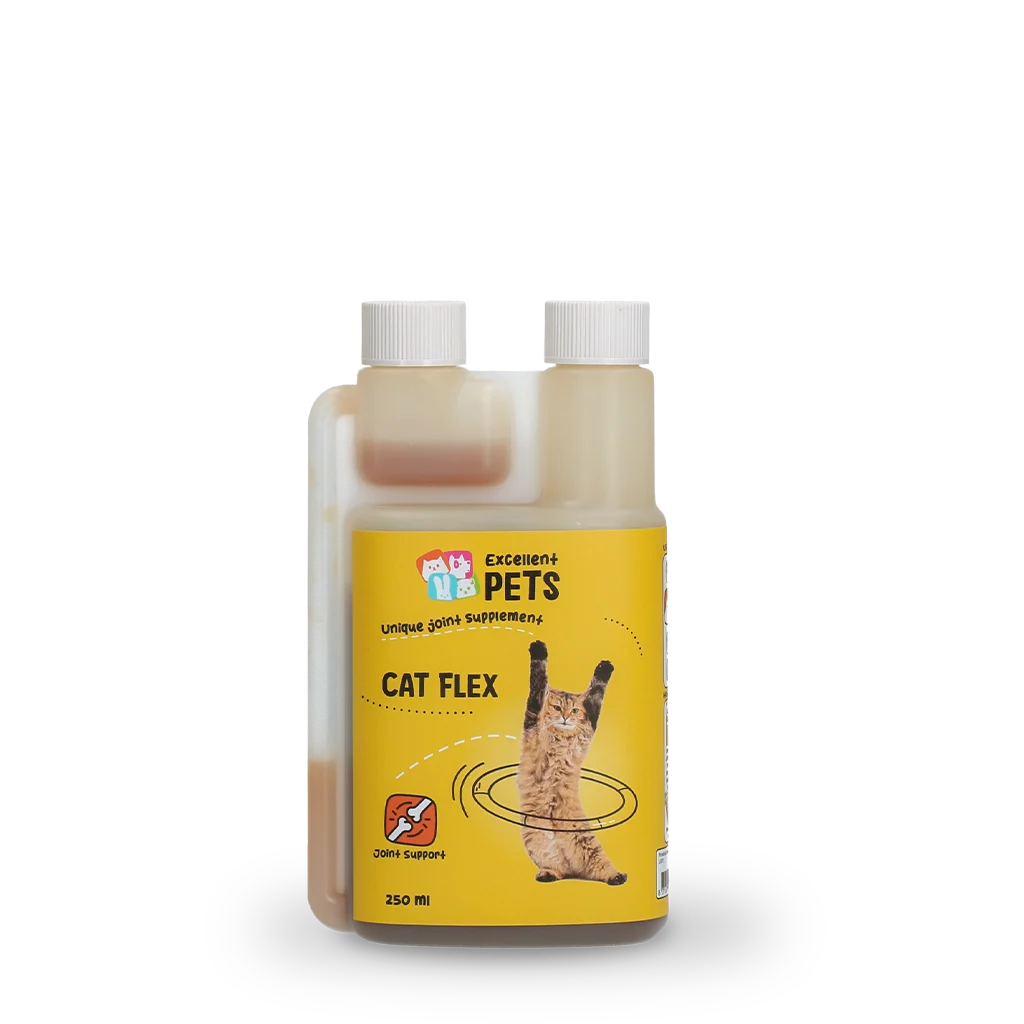 Supliment pentru articulațiile pisicilor, lichid, 250 ml – Excellent Pets Cat Flex - imagine 1