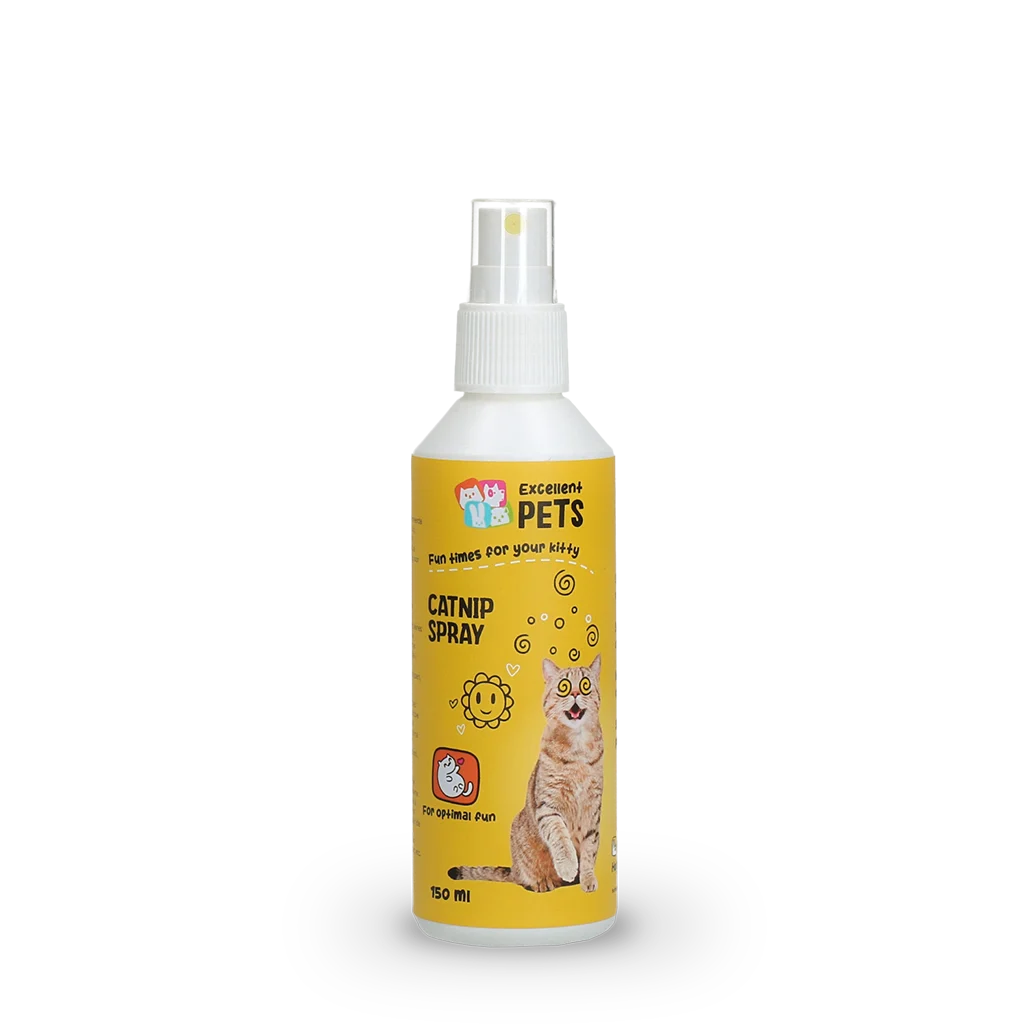 Spray cu iarba-mâței pentru jucării și transportoare, 150 ml – Excellent Pets Catnip Spray - imagine 1