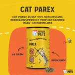 Supliment pentru pisici sub formă de crochete cu prebiotice, 60 g – Excellent Pets Cat Parex - imagine 5