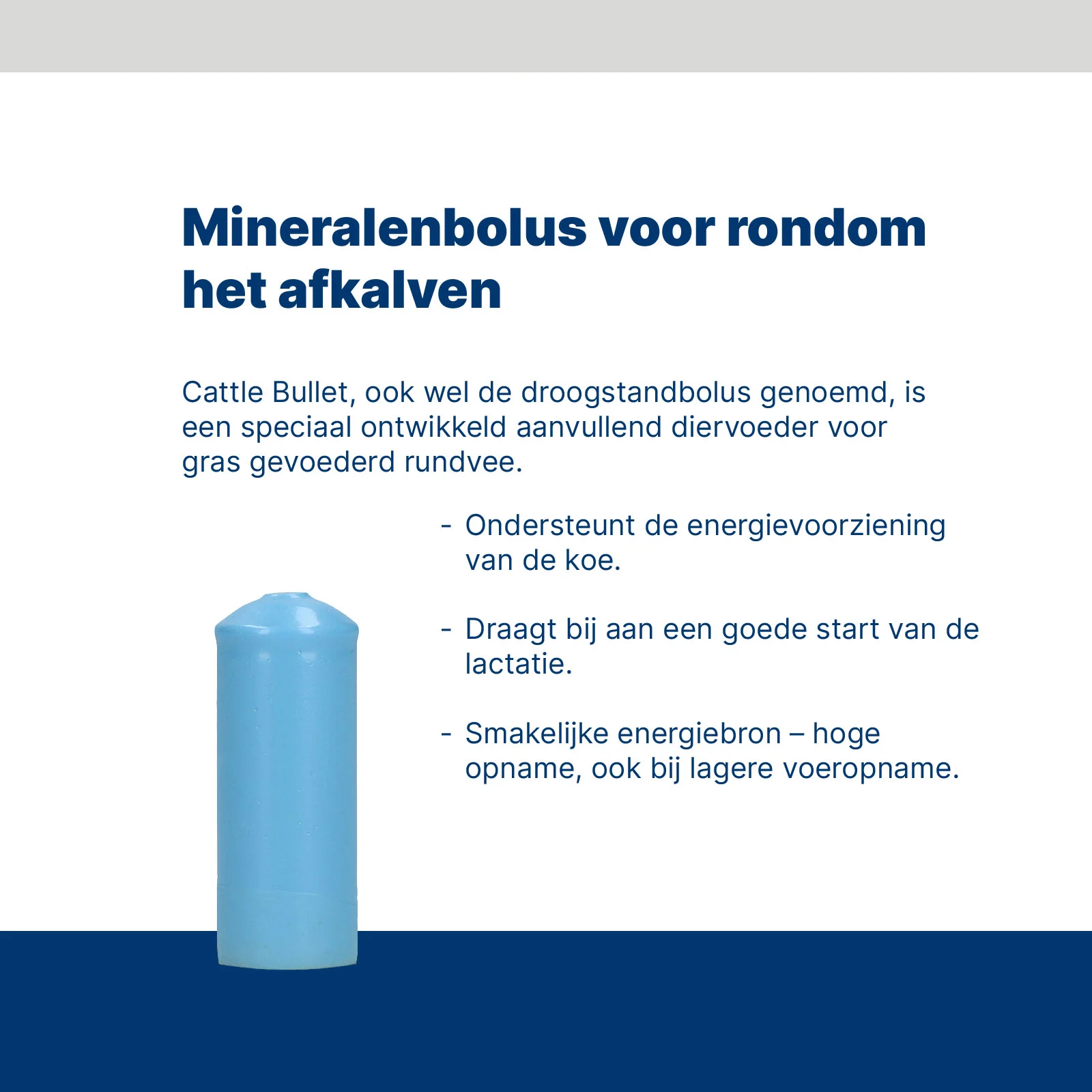 Bolus mineral pentru bovine hrănite cu iarbă, în perioada fătării, 20 de bucăți – Excellent Cattle Bullet - imagine 3