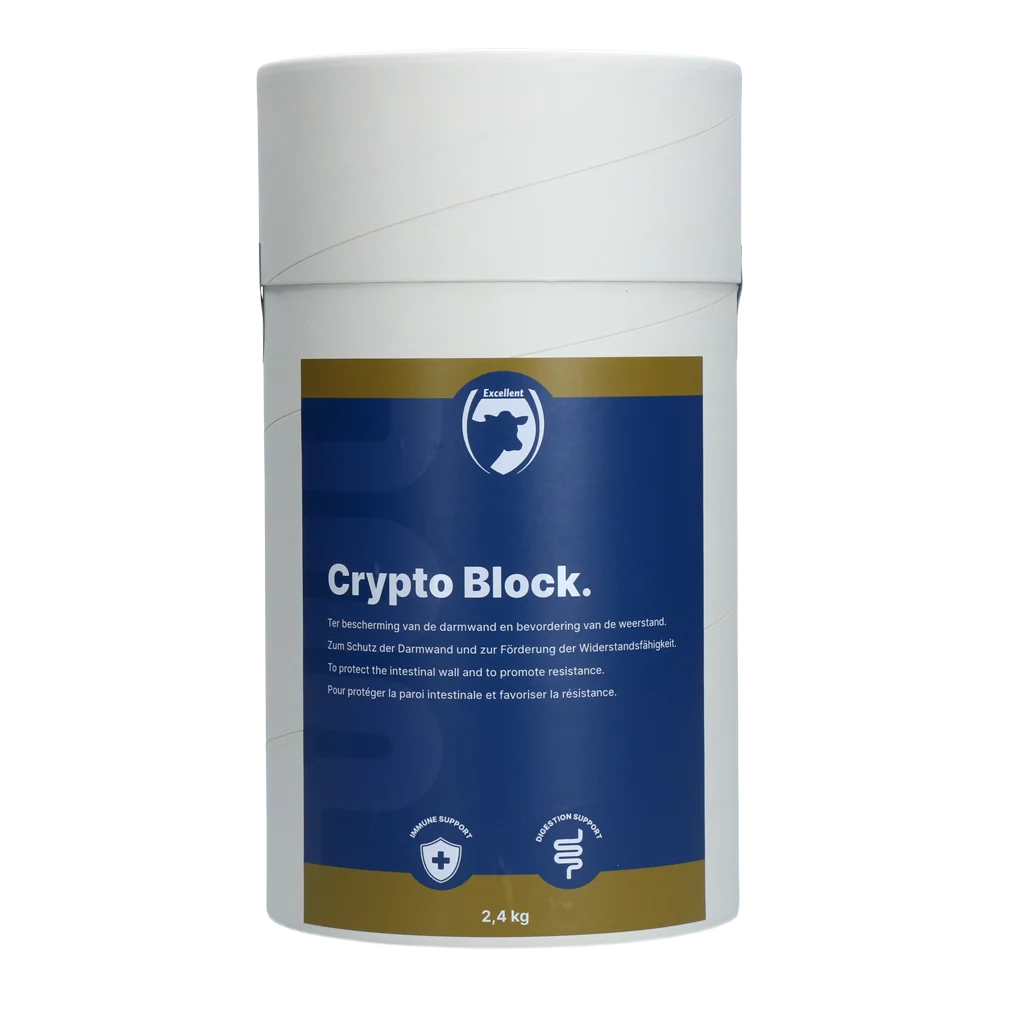 Supliment furajer pentru viței și miei, 2,4 kg – Excellent Crypto Block - imagine 1