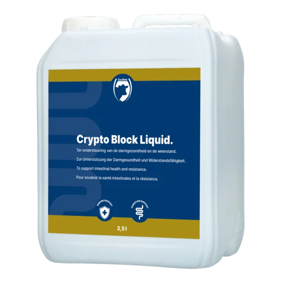 Supliment nutritiv lichid pentru viței și miei, 2,5 l – Excellent Crypto Block Liquid