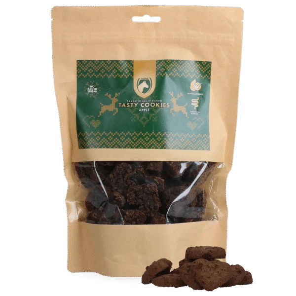 Biscuiți pentru cai cu măr, 500 g – Excellent Horse Christmas Tasty Cookies Appel