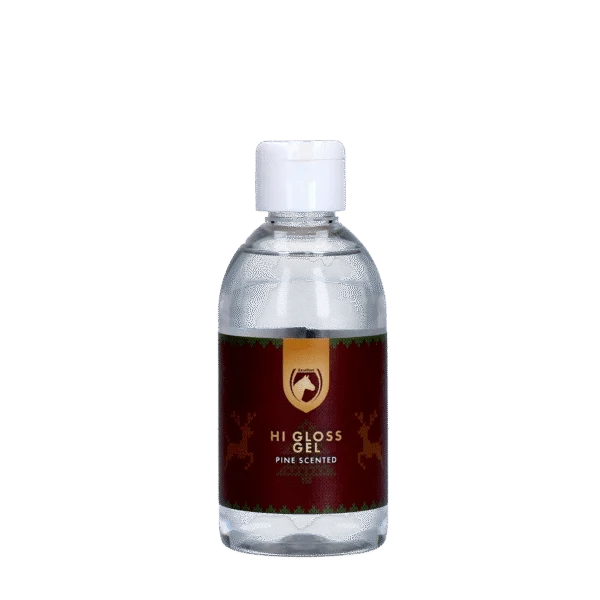 Gel lucios pentru coamă și coadă, cu parfum de pin, 250 ml – Excellent Horse Christmas Hi Gloss Gel