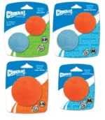 Minge pentru câini din cauciuc natural, cu săritură, L 7 cm – Chuckit! Fetch Ball - imagine 2