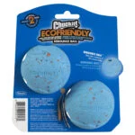 Minge pentru câini din cauciuc reciclat, cu săritură elastică, 2 bucăți – Chuckit! Rebounce Fetch Ball M - imagine 2