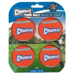 Minge de tenis pentru câini M, ø 6 cm, 4 bucăți, plutitoare – Chuckit! Tennis Ball