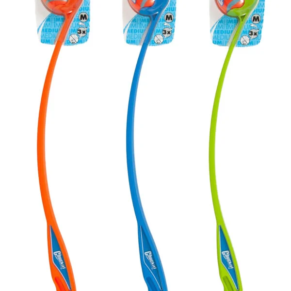 Lansator de mingi pentru câini M cu minge de tenis, 63 cm – Chuckit! Sport Launcher