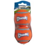 Mingi de tenis pentru câini M, ø 6 cm, 2 bucăți, plutitoare – Chuckit! Tennis Ball