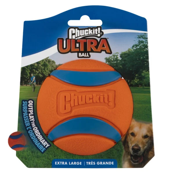 Minge din cauciuc pentru câini XL, ø 9 cm – Chuckit! Ultra Ball