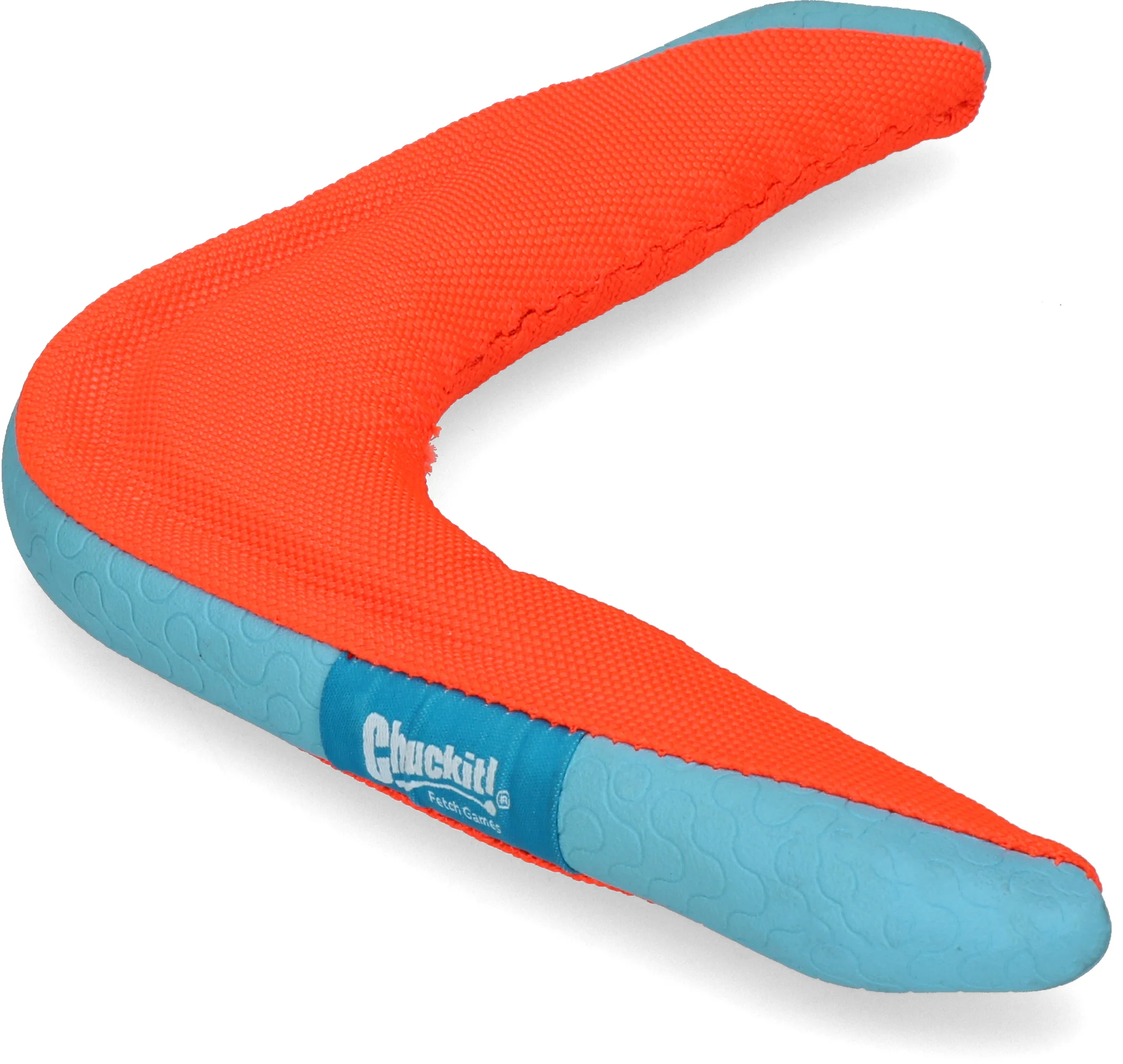 Boomerang pentru câini M, plutitor, culori asortate verde sau portocaliu – Chuckit! Amphibious Boomerang - imagine 5