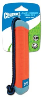 Dummy de aport cu frânghie, plutitor, ø 4 cm x 18 cm – Chuckit! Amphibious Bumper S - imagine 2
