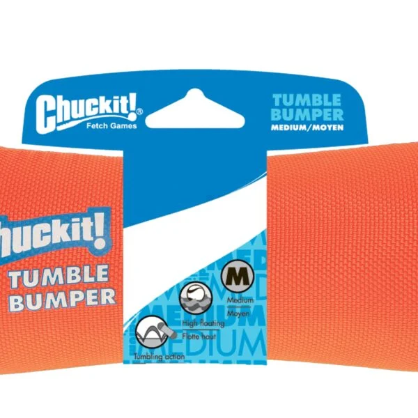 Bumper de aport M, plutitor, ø 6 x 21 cm – Chuckit! Tumble Bumper