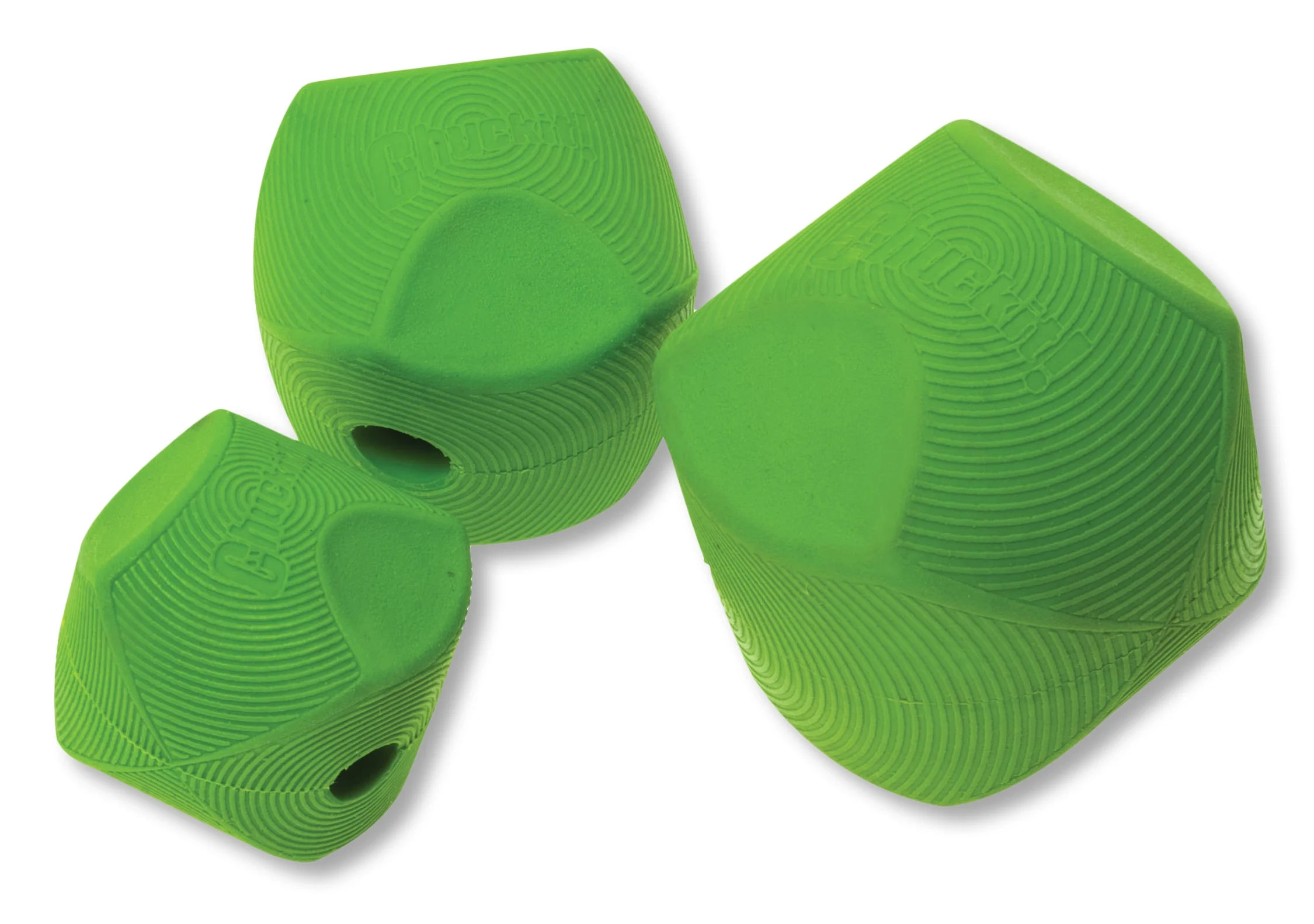 Minge pentru câini din cauciuc, cu formă angulară, L 7 cm – Chuckit! Erratic Ball - imagine 2