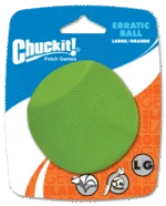 Minge pentru câini din cauciuc, cu formă angulară, L 7 cm – Chuckit! Erratic Ball