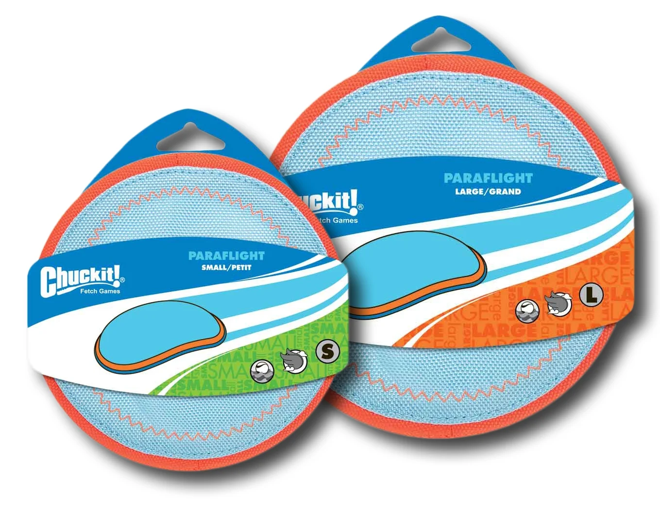 Frisbee pentru câini, plutitor, Ø 25 cm – Chuckit! Paraflight L - imagine 2