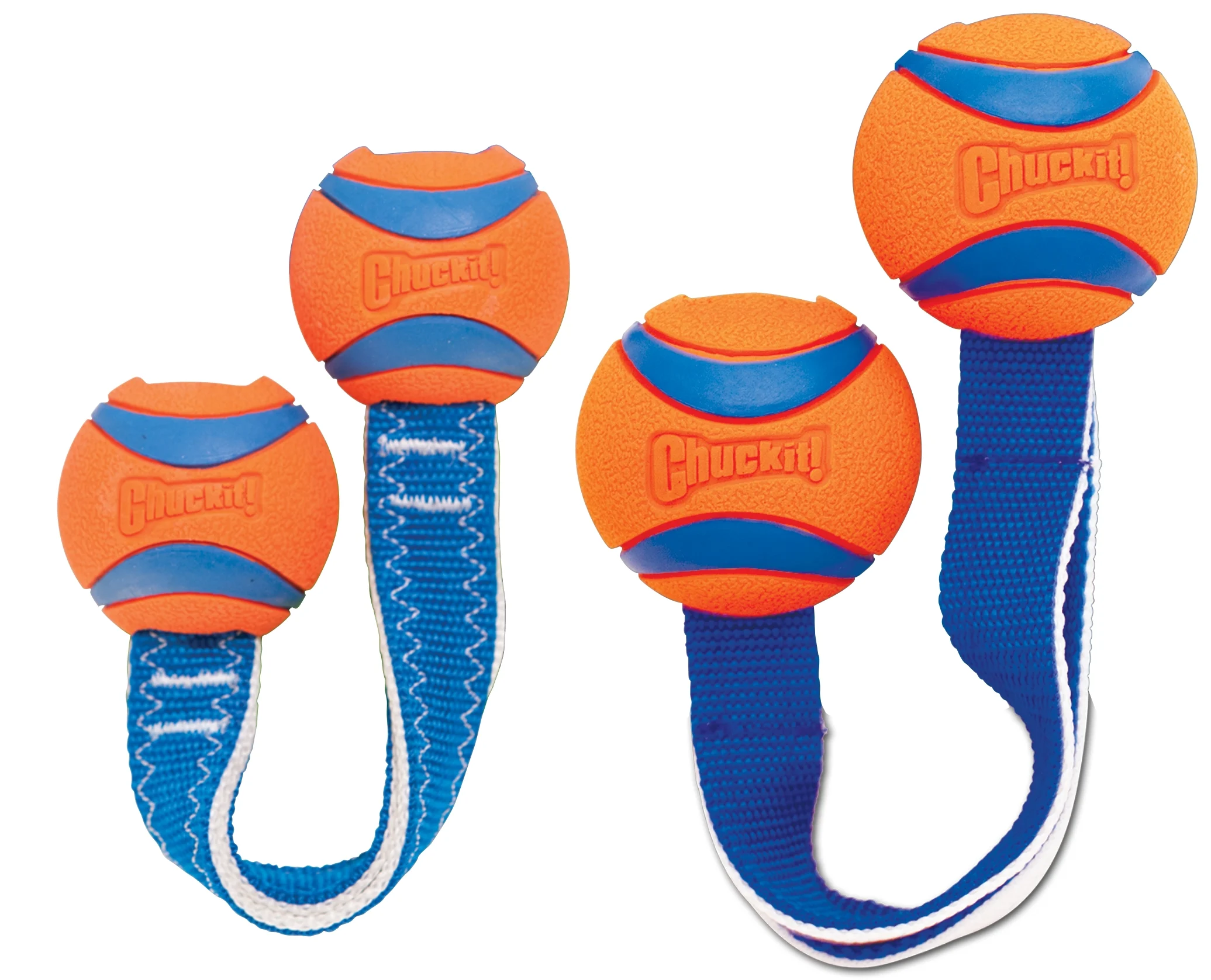 Jucărie de tras pentru câini cu 2 mingi de tenis și panglică din nailon, ø 5 cm – Chuckit! Ultra Duo Tug S - imagine 5