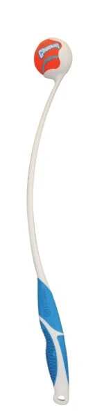 Lansator de mingi pentru câini cu mâner din cauciuc și minge de tenis, 63 cm – Chuckit! Pro Launcher M - imagine 2