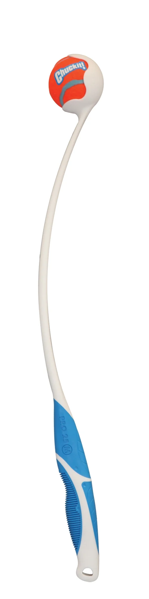Lansator de mingi pentru câini cu mâner din cauciuc și minge de tenis, 63 cm – Chuckit! Pro Launcher M - imagine 2