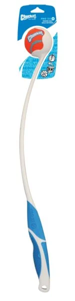 Lansator de mingi pentru câini cu mâner din cauciuc și minge de tenis, 63 cm – Chuckit! Pro Launcher M