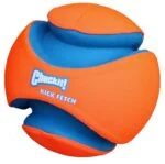 Minge de fotbal pentru câini cu adâncituri din cauciuc, Ø 19 cm – Chuckit! Kick Fetch Dog L - imagine 4