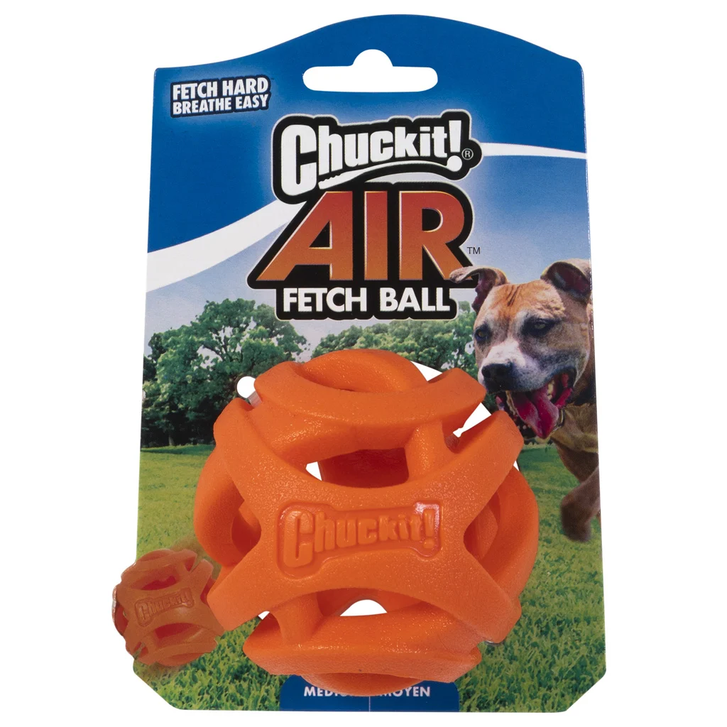 Minge de aport pentru câini, plutitoare, Ø 6 cm – Chuckit! Air Fetch Ball - imagine 1