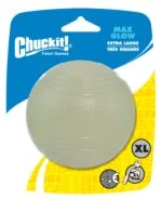 Minge din cauciuc pentru câini, luminoasă, Ø 9 cm – Chuckit! Max Glow XL