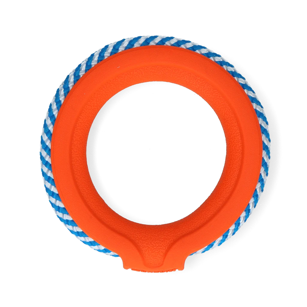 Jucărie de aport cu frânghie, Ø 13 cm – Chuckit! FetchTug - imagine 2