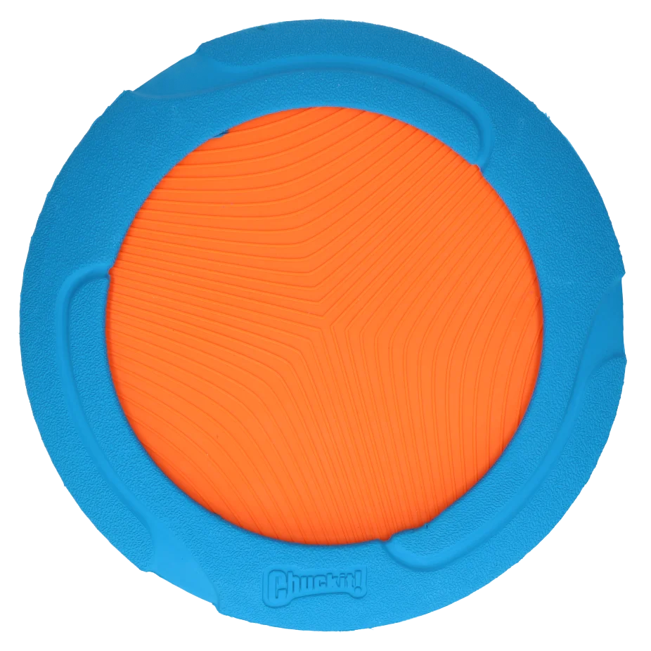 Jucărie de aport cu margine din cauciuc, 23 cm – Chuckit! Ultra Flight - imagine 2