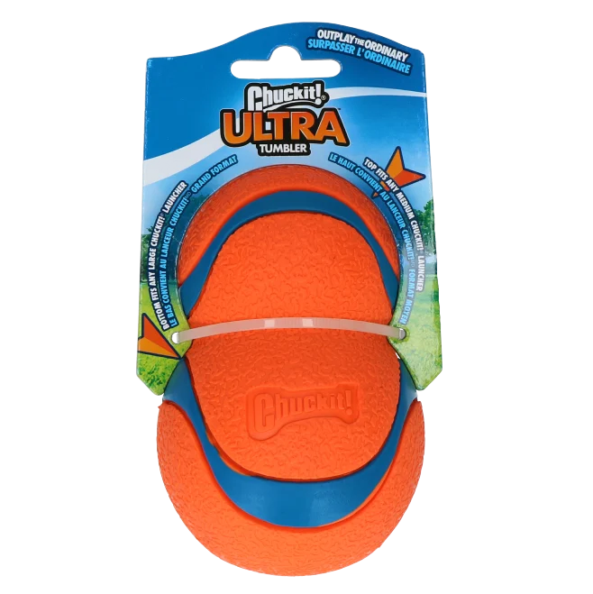 Minge săltăreață din cauciuc pentru câini, 7,5 cm – Chuckit! Ultra Tumbler - imagine 1