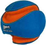 Minge pentru câini cu sunet și zone de mușcare din cauciuc, Ø 14 cm – Chuckit! Giggle Kick Fetch - imagine 3