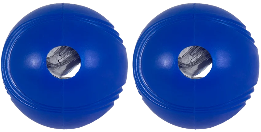 Minge pentru câini cu sunet foșnitor M, ø 6 cm, 2 bucăți – Chuckit! Super Crunch Ball - imagine 3