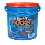Set de mingi pentru câini cu găleată și orificii de scurgere, 8 mingi M – Chuckit! Bucket