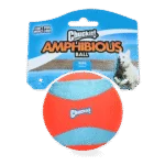 Minge mare plutitoare pentru câini, portocalie, 11,5 cm – Chuckit! Amphibious Mega Ball