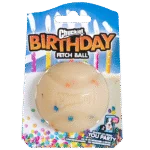 Minge pentru câini cu aromă de vanilie, M 6 cm – Chuckit! Birthday Fetch Ball