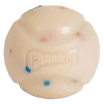 Minge pentru câini cu aromă de vanilie, M 6 cm – Chuckit! Birthday Fetch Ball - imagine 3