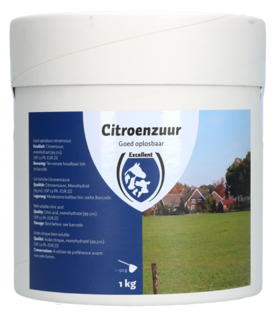 Acid citric pentru curățare, 1 kg – Excellent Citroenzuur