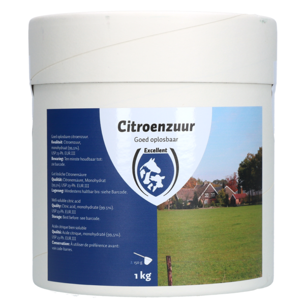 Acid citric pentru curățare, 1 kg – Excellent Citroenzuur