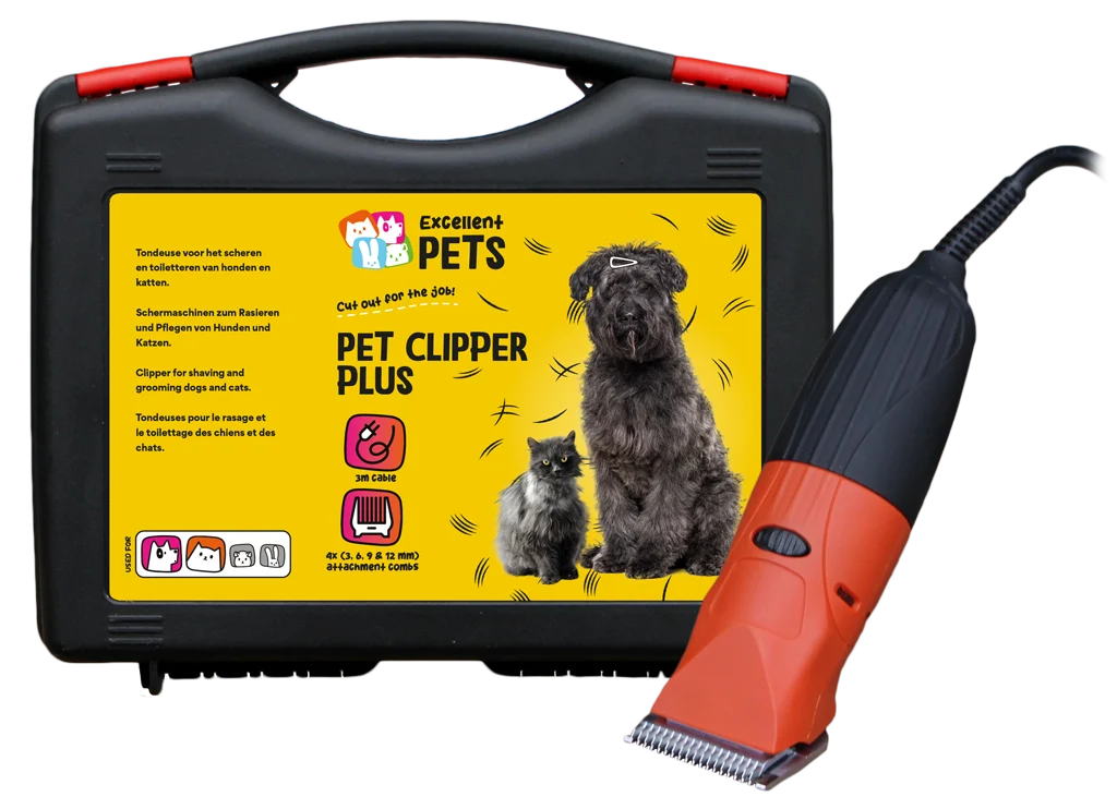 Mașină de tuns pentru câini, 35 W, cu 4 piepteni distanțieri – Excellent Pet Clipper Plus - imagine 1