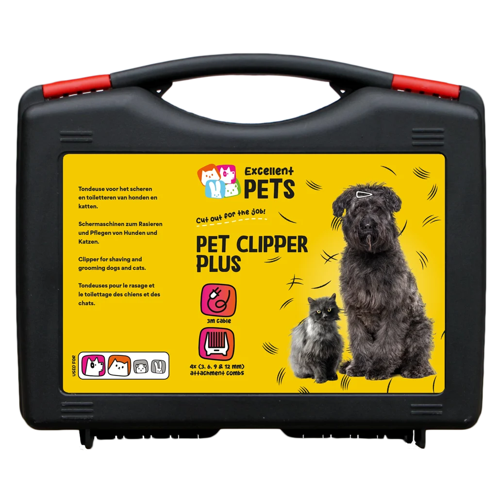 Mașină de tuns pentru câini, 35 W, cu 4 piepteni distanțieri – Excellent Pet Clipper Plus - imagine 3