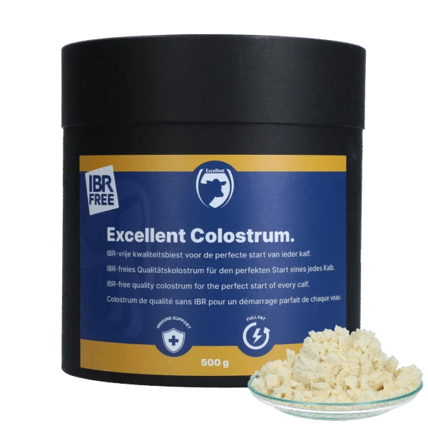 Colostru pentru viței, fără IBR, 500 g – Excellent Colostrum