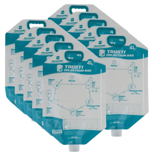 Pungi reutilizabile pentru colostru de viței, 4 l, 10 bucăți – Antahi Trusti Colostrum Bag