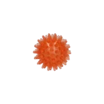 Minge pentru câini cu țepi și chițăitor, S 5 cm, portocalie – Dog Comets Exoplanet - imagine 2