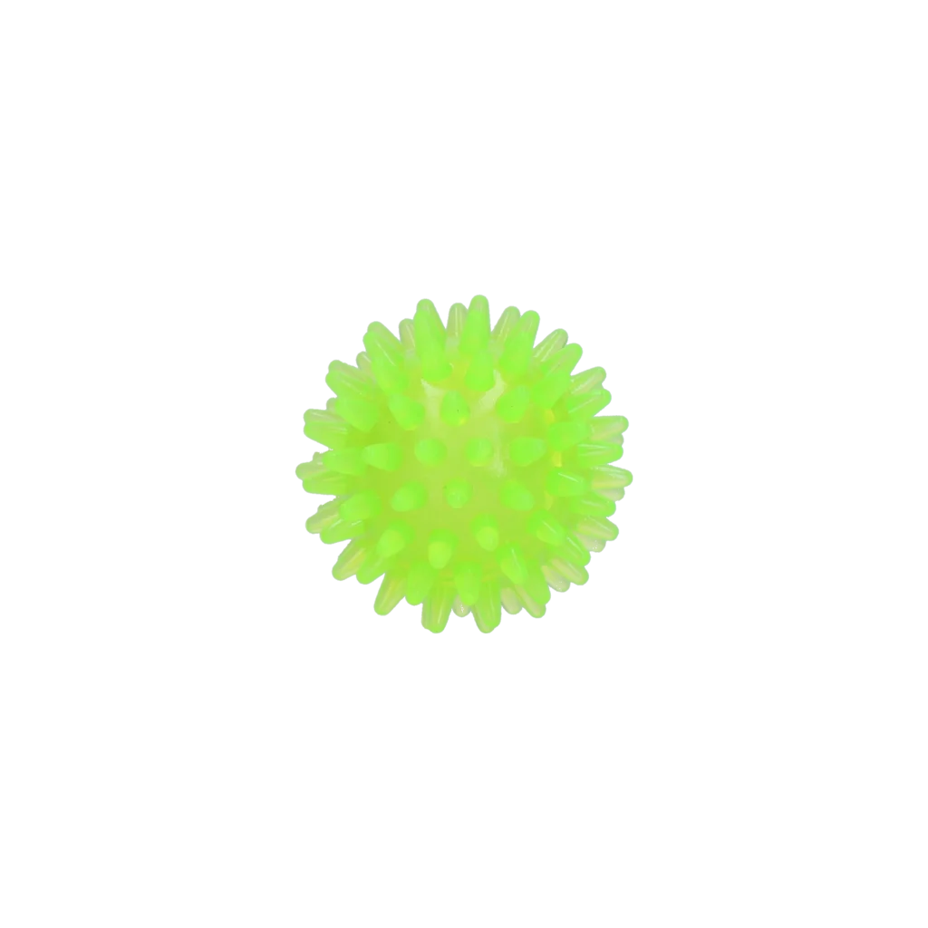 Minge pentru câini cu țepi și chițăitoare, S 5 cm, Verde – Dog Comets Exoplanet - imagine 2